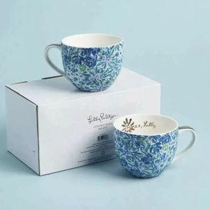 Blue Lily Pulitzer Mugs